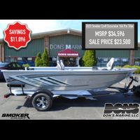 Image of 2023 Smoker Craft Excursion 166 Pro Tiller W/ YAMAHA F70LA