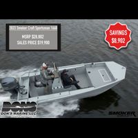 Image of 2023 Smoker Craft Sportsman 1660 CC W/ YAMAHA F70