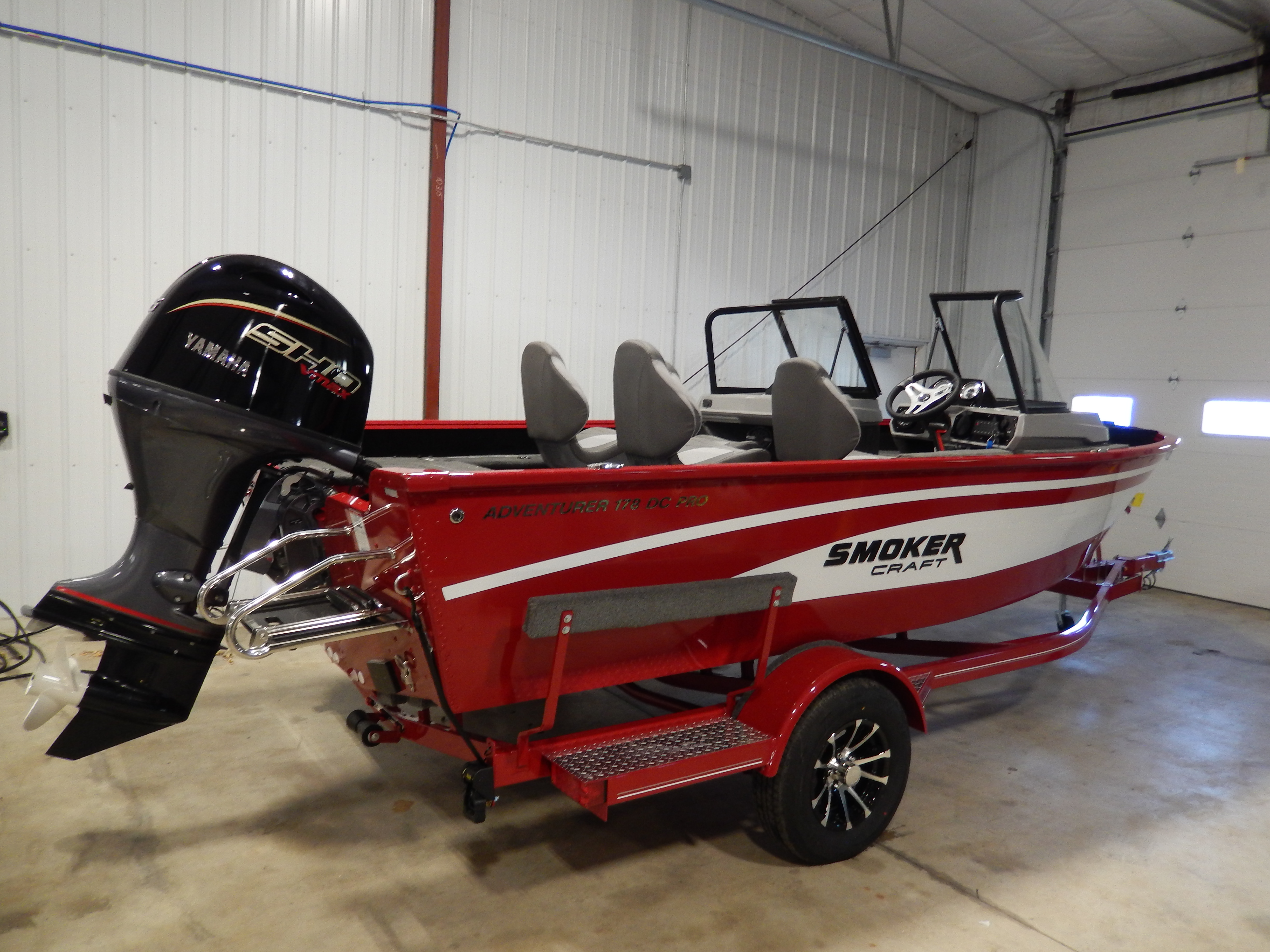 Image of 2026 SMOKERCRAFT ADVENTURER 178 DC PRO W/ YAMAHA VF115XB