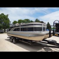 Image of 2017 BENNINGTON 22 SSRXP TRI-TOON W/ YAMAHA VF150XB AND 2025 HERITAGE TRAILER