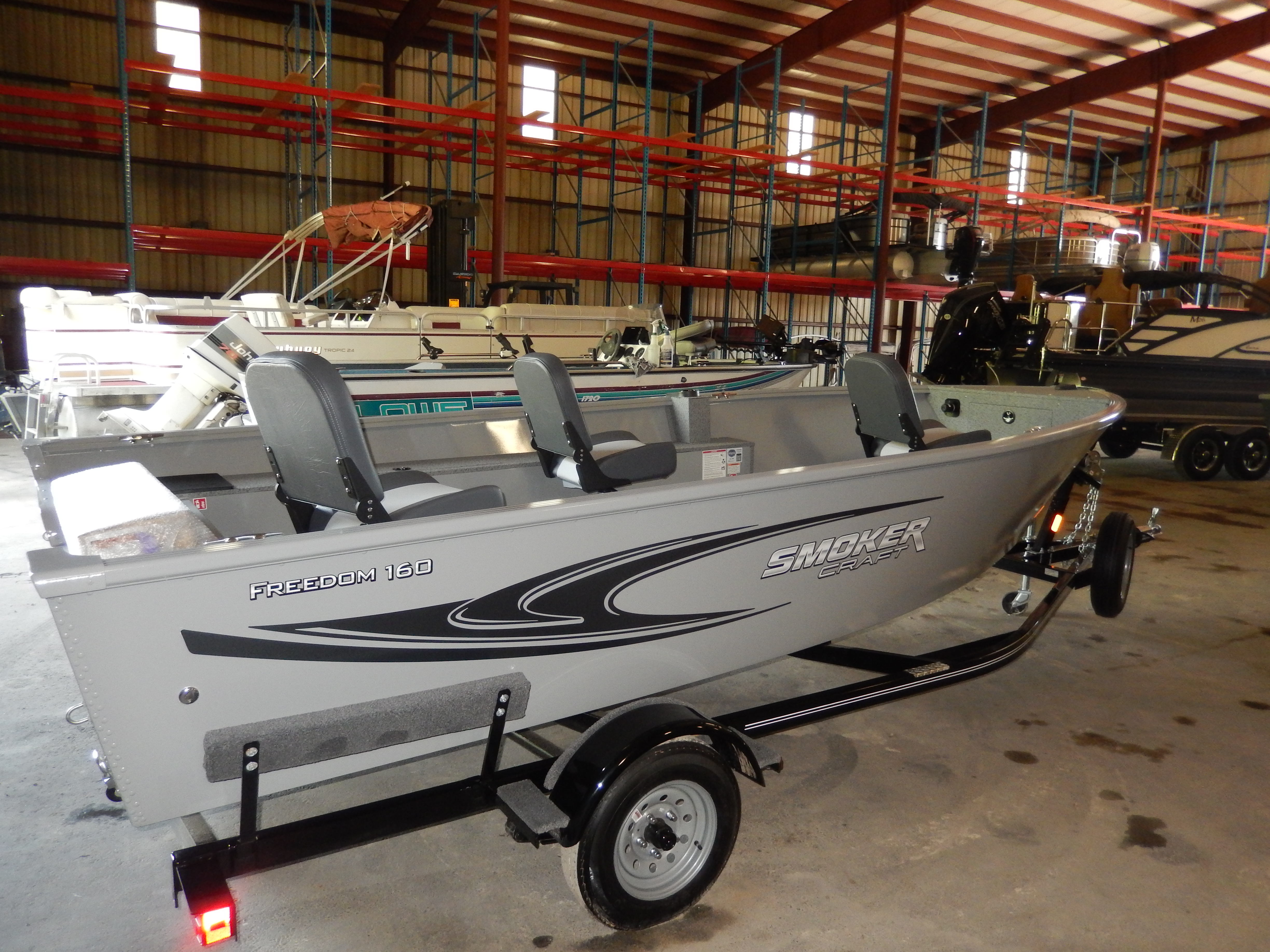 Image of 2026 SMOKER CRAFT 160 TILLER FREEDOM W/ YAMAHA F50LC