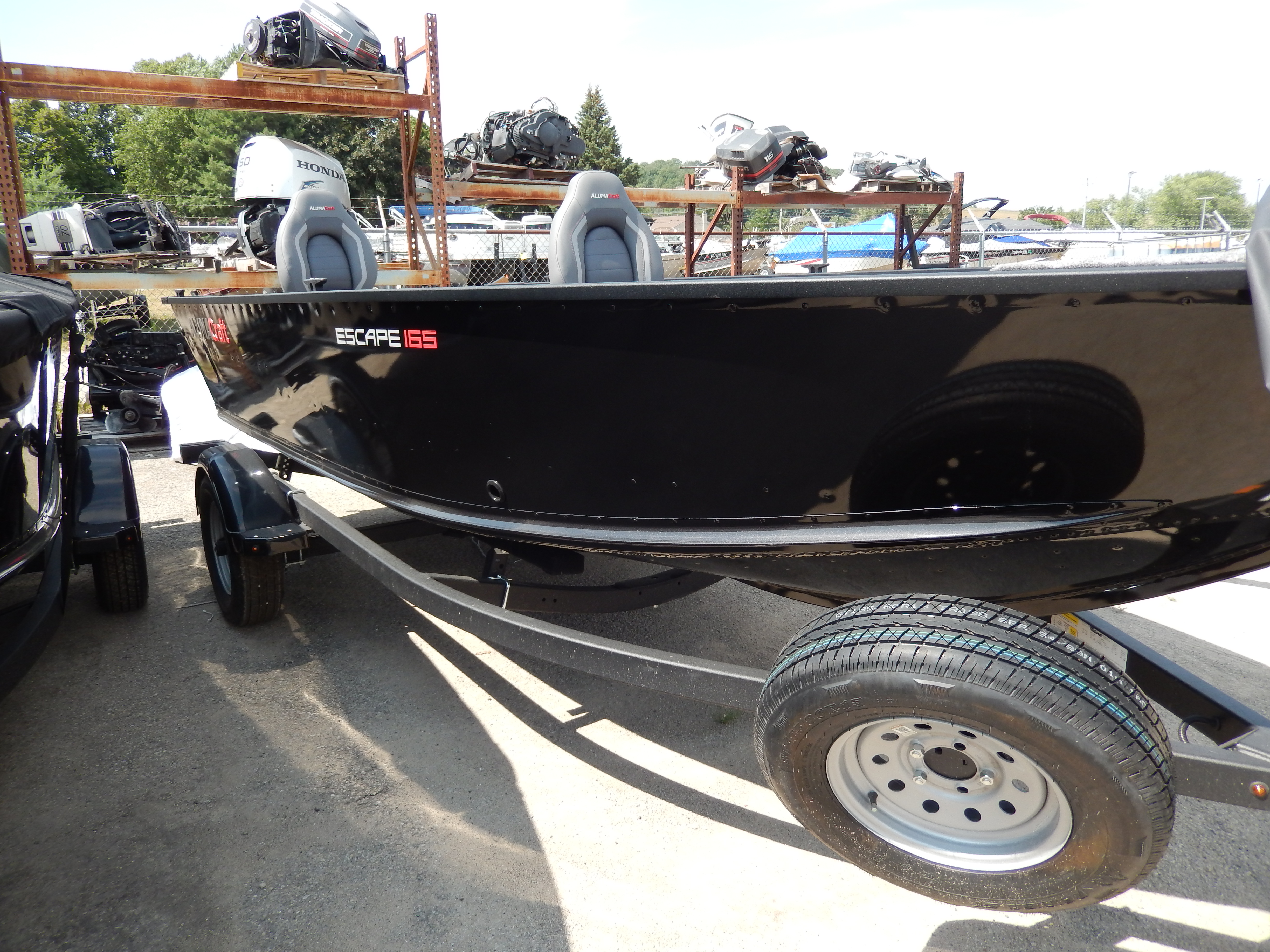 Image of 2026 ALUMACRAFT ESCAPE 165 TILLER W/  YAMAHA F40LA