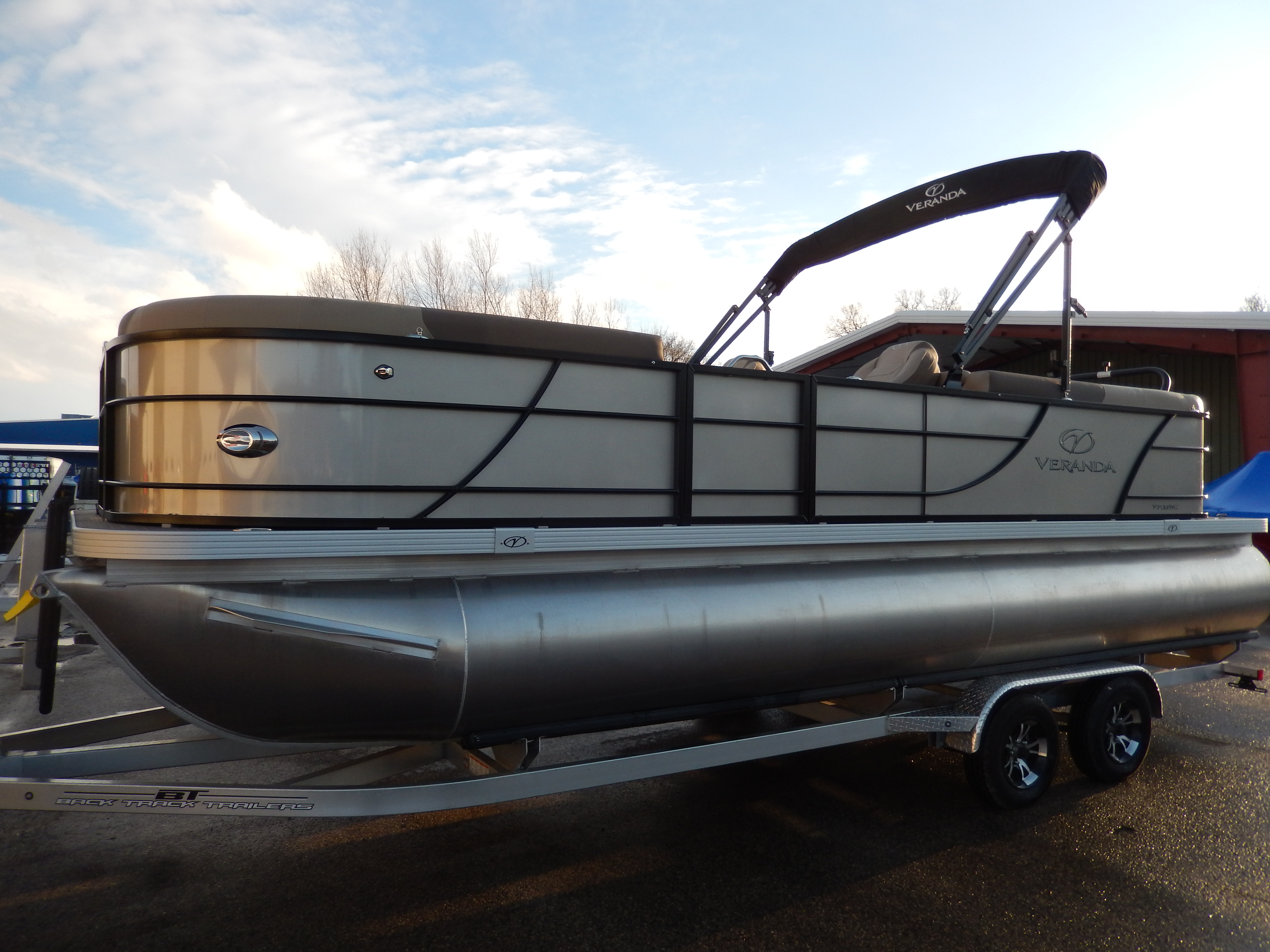 Image of 2024 VERANDA VR22C W/ YAMAHA VF175LA & BACK TRACK TANDEM TRAILER