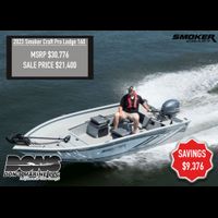 Image of 2023 Smoker Craft Pro Lodge 160 W/ YAMAHA F50LB