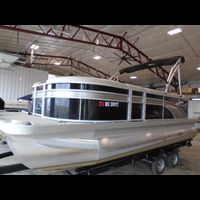 Image of 2019 BENNINGTON 20SLMX TRI-TOON W/YAMAHA VF115XA AND KARAVAN TRAILER