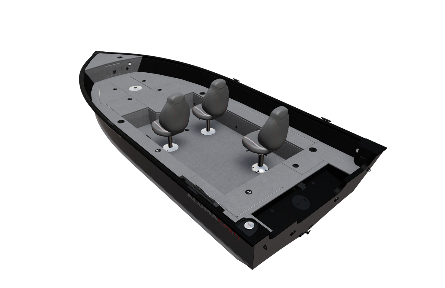Image of 2026 ALUMACRAFT VOYAGER 175 TILLER W/ YAMAHA F70LB