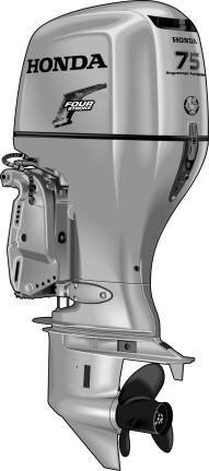 Honda 75 Outboard Motor Honda BF75 75 HP Outboard, 41% OFF